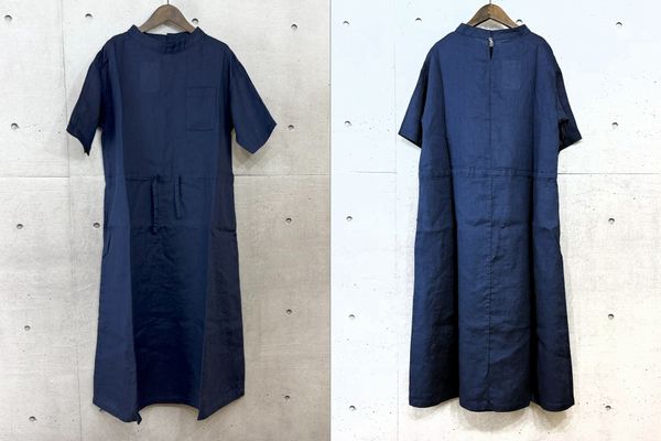 フォグリネンワーク fog linen work リトアニアリネンワンピース fog linen work(フォグリネンワーク) 【2022ss新作】オードリー